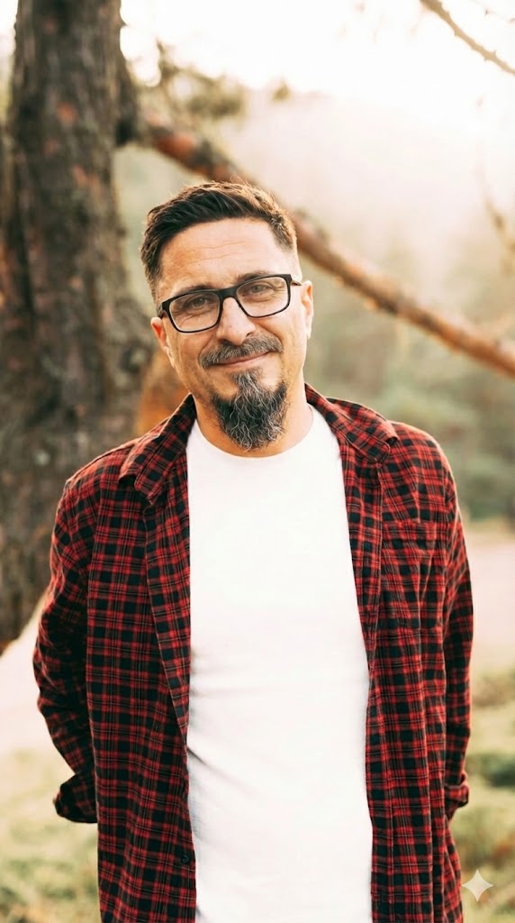 A portrait of the mentor.